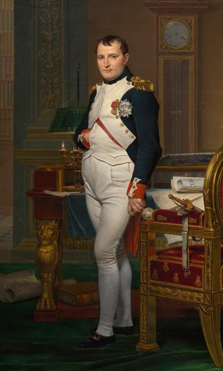 Jacques-Louis David Napoleon in his Study (mk08) France oil painting art